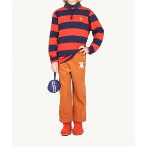 NEW THE ANIMALS OBSERVATORY eel t-shirt in red/deep blue